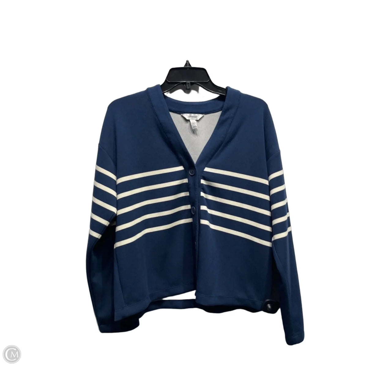 Cardigan By Spanx In Blue & White, Size: M