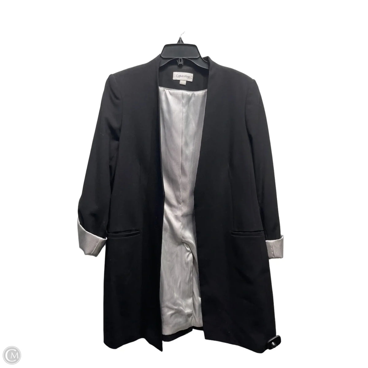 Blazer By Calvin Klein In Black, Size: 14