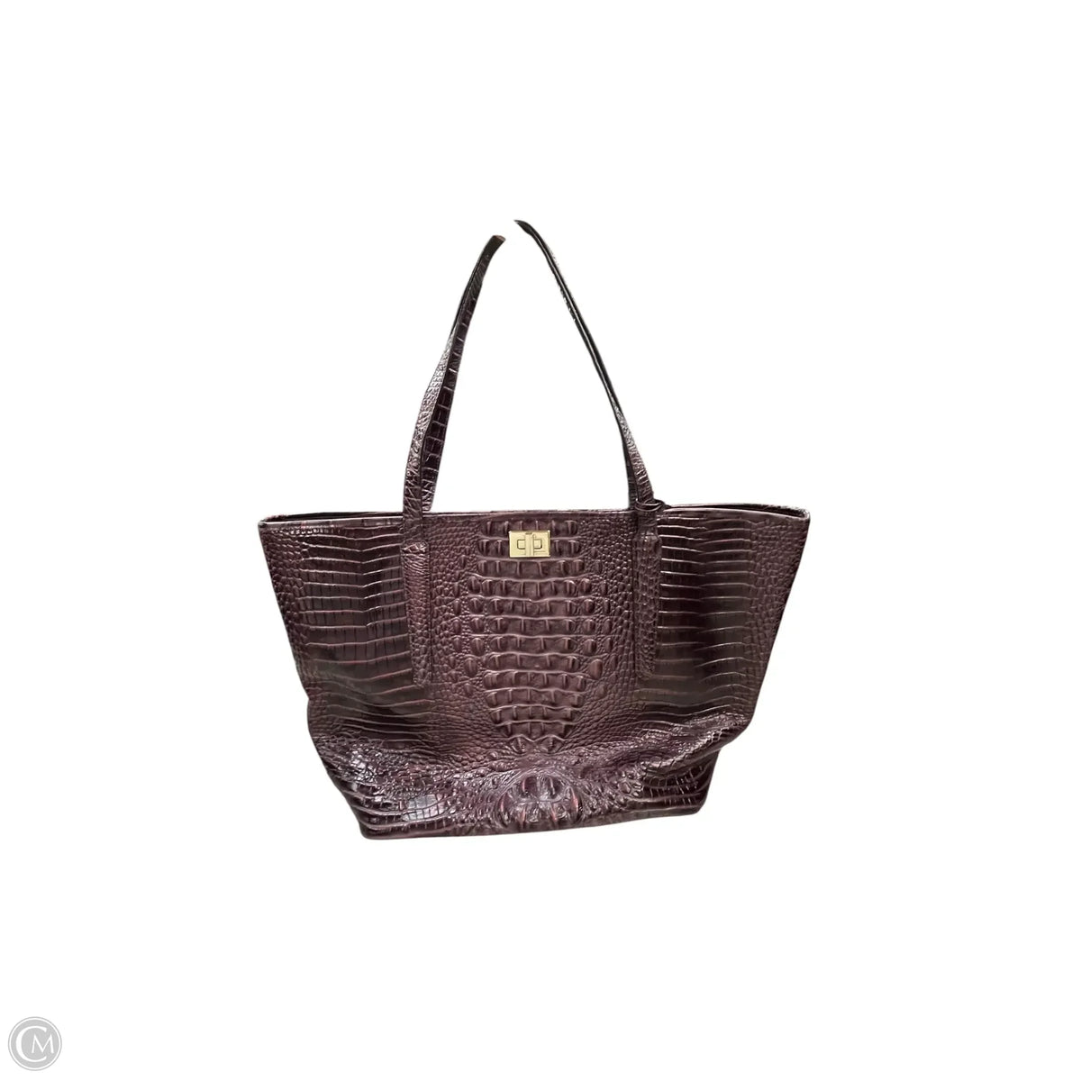 Tote Designer By Brahmin, Size: Large