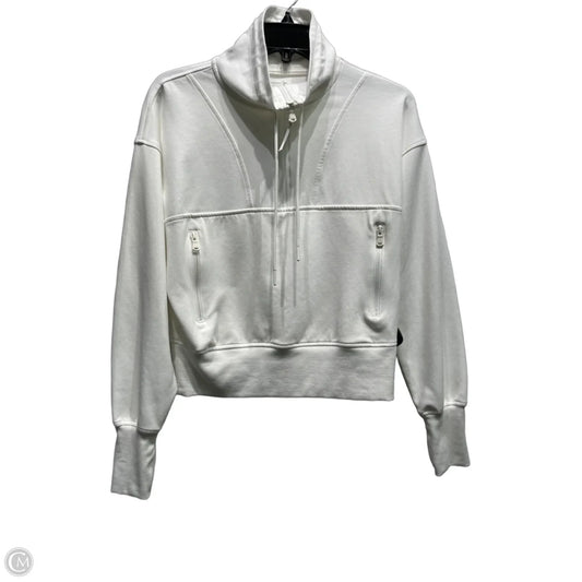 Athletic Sweatshirt Collar By Old Navy In White, Size: S