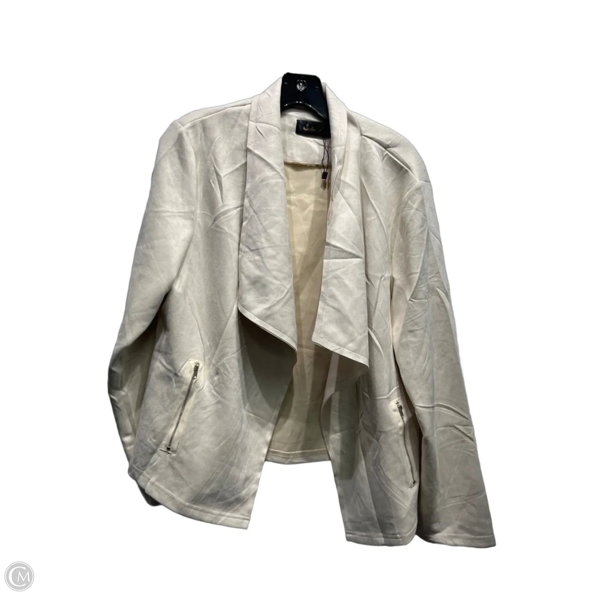 Blazer By SETA T In Cream, Size: L