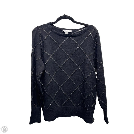 Sweater By Chicos In Black, Size: M