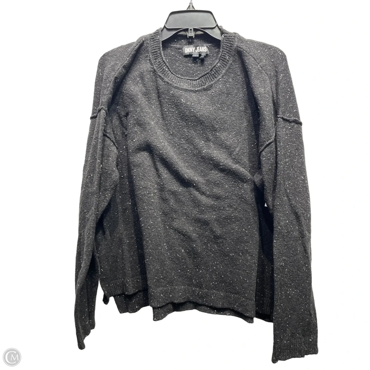 Sweater By Dkny In Black, Size: L
