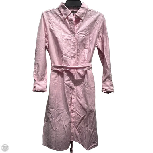 Dress Work By Brooks Brothers In Pink, Size: 10