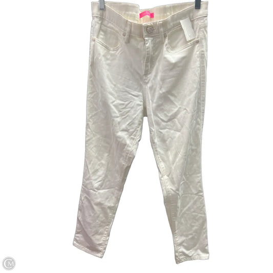 Pants Designer By Lilly Pulitzer In White, Size: 8
