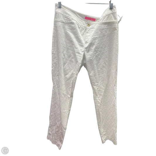 Pants Designer By Lilly Pulitzer In White, Size: 10