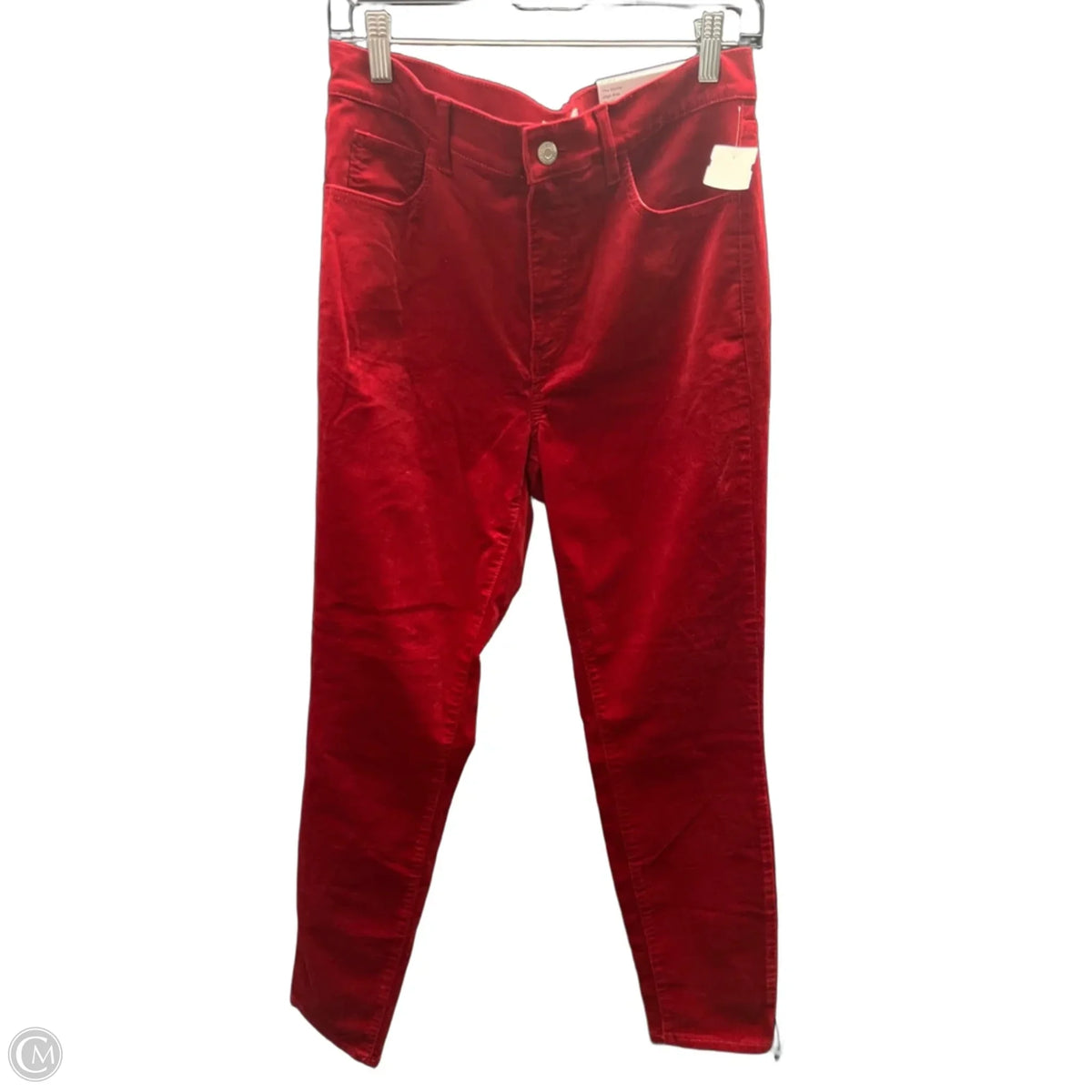 Pants Corduroy By Loft In Red, Size: 8