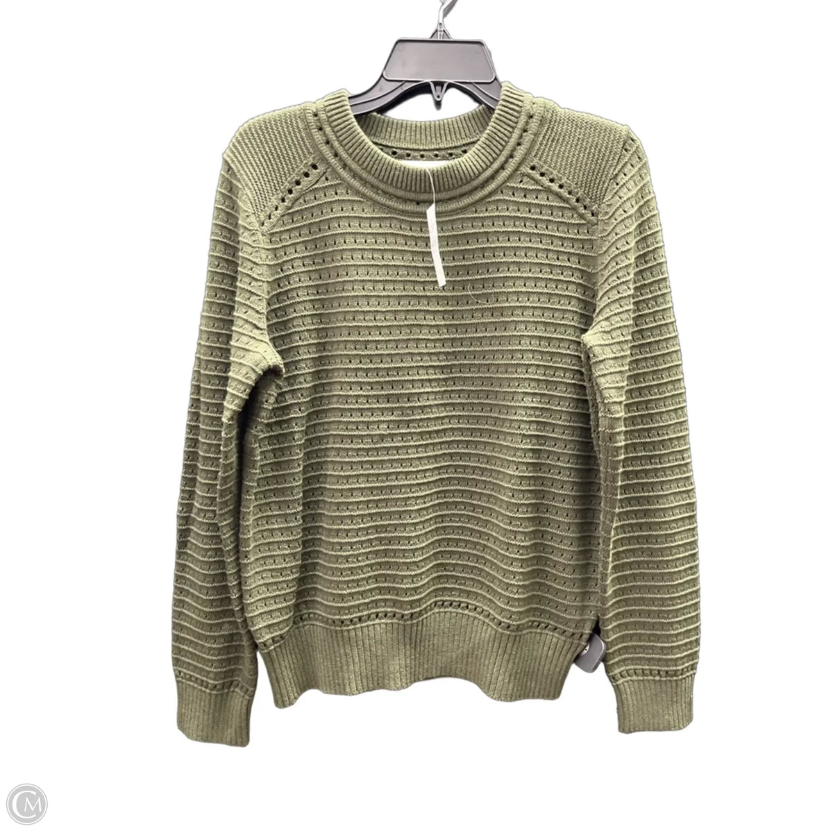Sweater By Loft In Green, Size: M