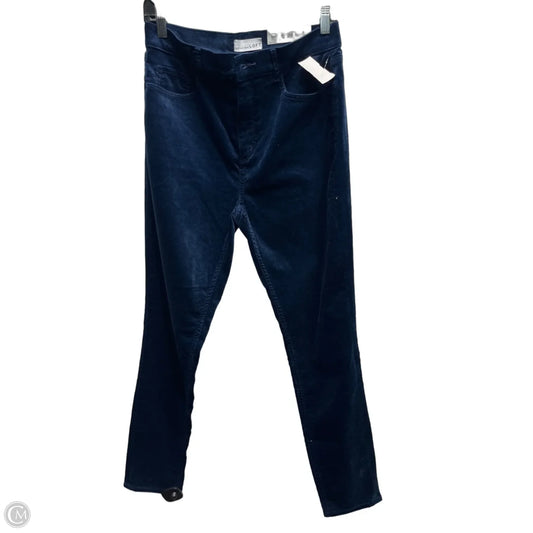 Pants Corduroy By Loft In Blue, Size: 8