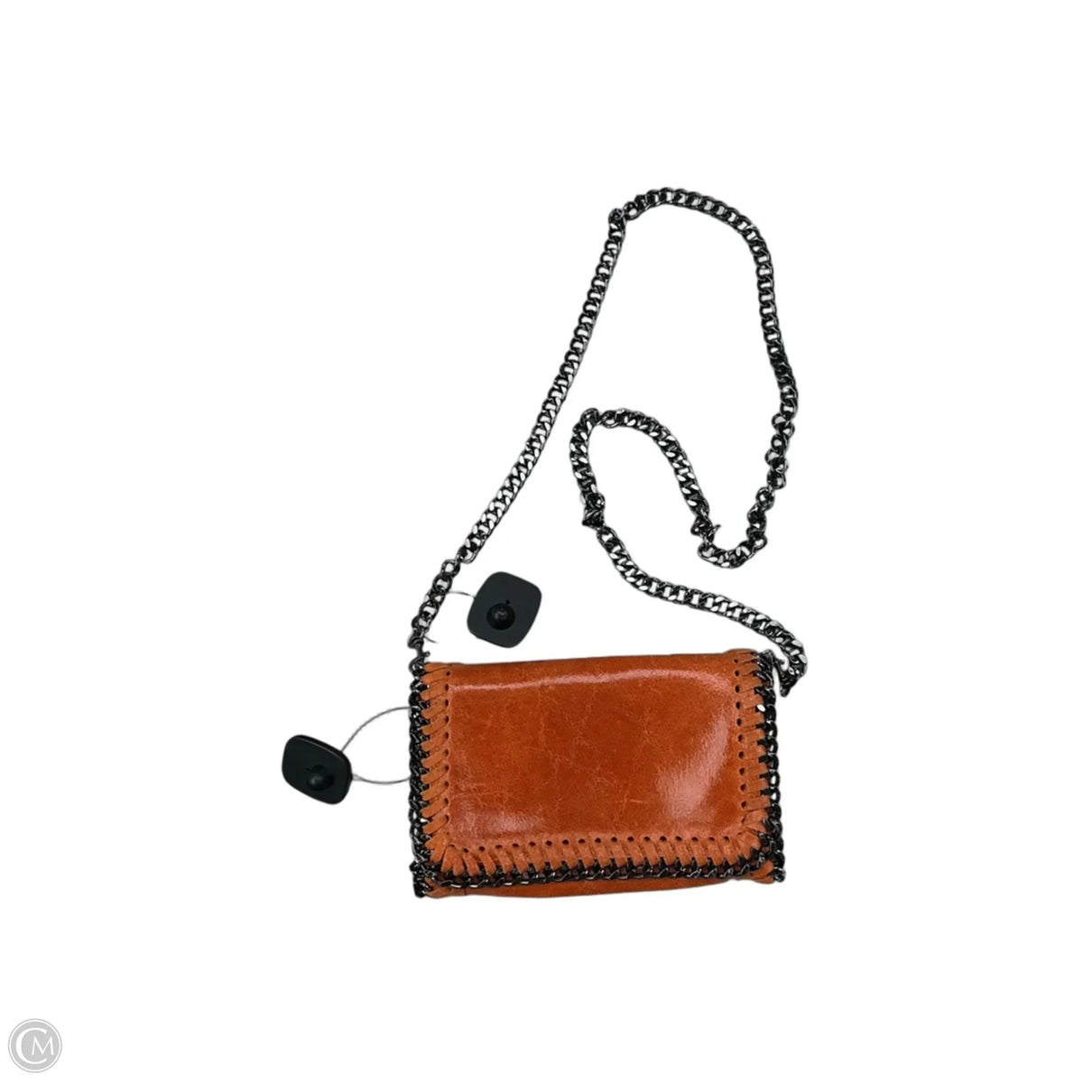 Crossbody Leather By Clothes Mentor, Size: Small