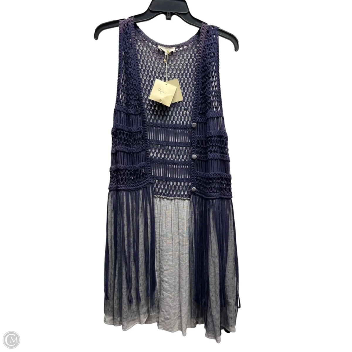 Vest Other By Ryu In Blue, Size: S