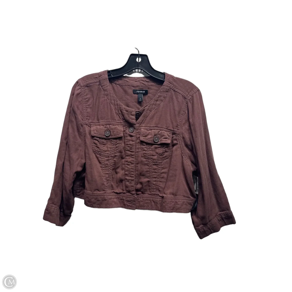 Jacket Other By Torrid In Brown, Size: Xl