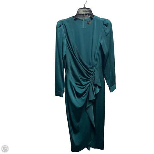 Dress Casual Maxi By Donna Karan In Green, Size: 2