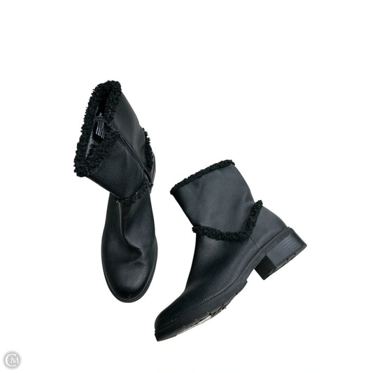 Boots Ankle Flats By Anne Klein In Black, Size: 8.5