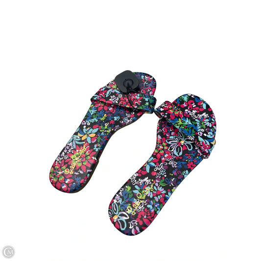 Sandals Designer By Lilly Pulitzer In Blue & Red, Size: 9.5