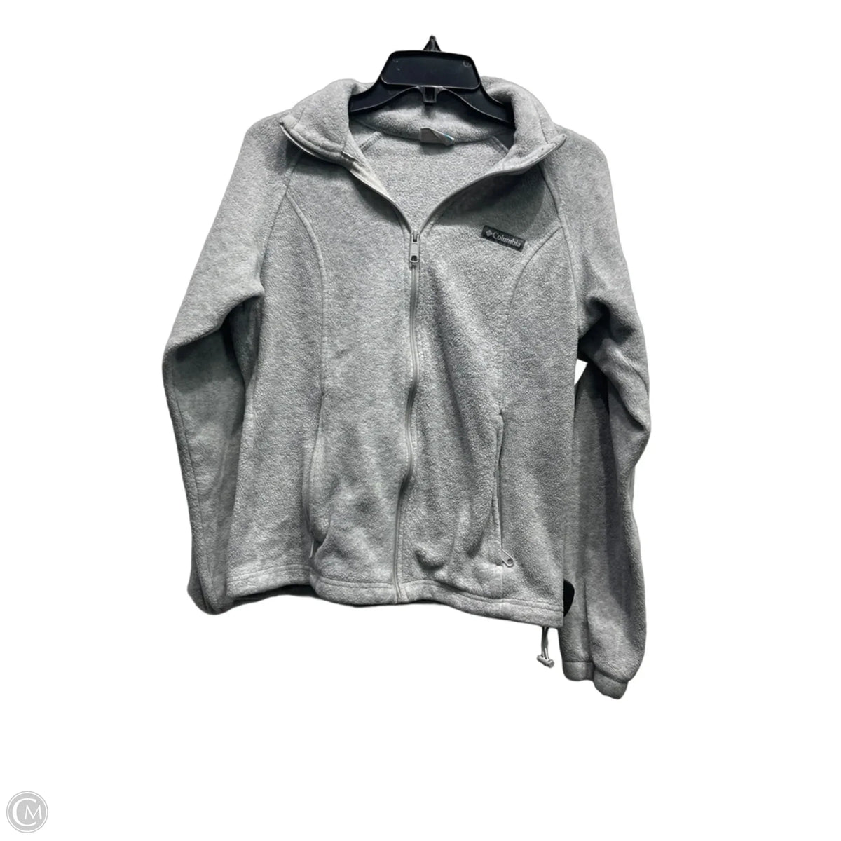 Jacket Fleece By Columbia In Grey, Size: M
