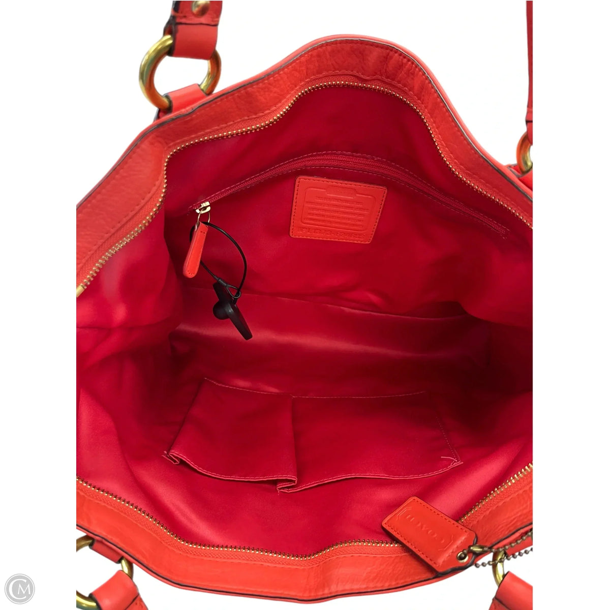 Handbag Designer By Coach, Size: Medium