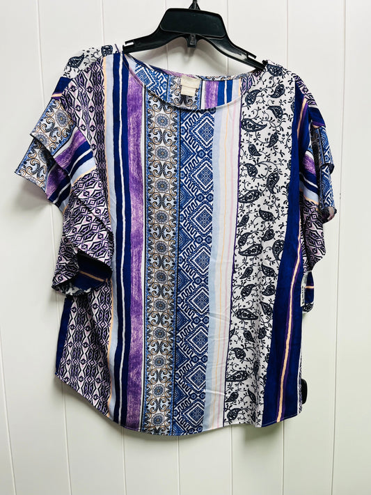 Top Short Sleeve By Chicos O  Size: M