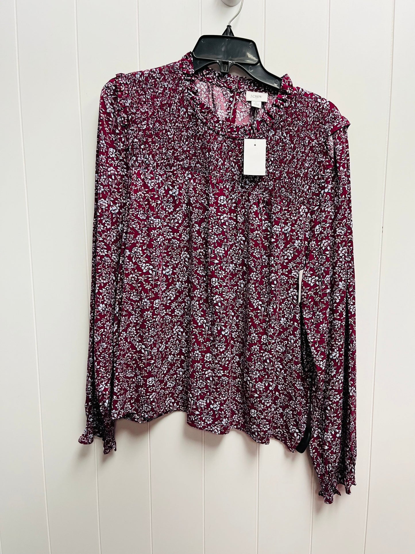 Top Long Sleeve By J Crew  Size: L