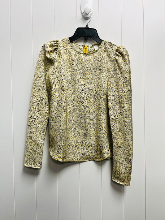 Blouse Long Sleeve By H&m  Size: S