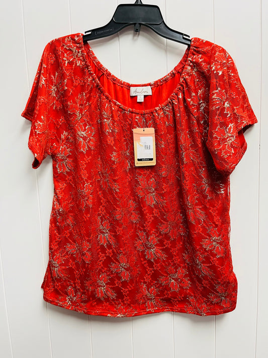 Top Short Sleeve By anne liese  Size: L