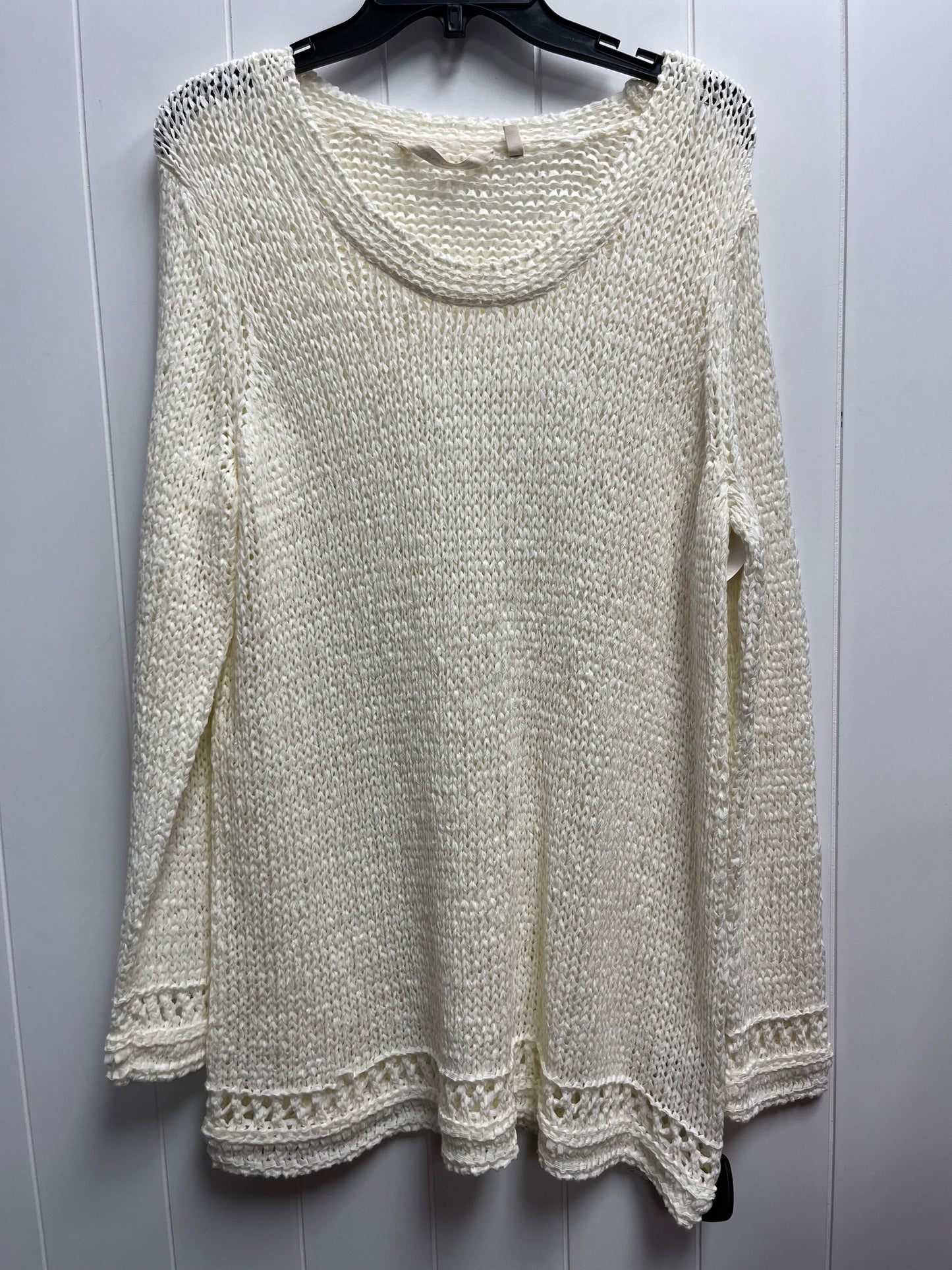 White Sweater Soft Surroundings, Size L