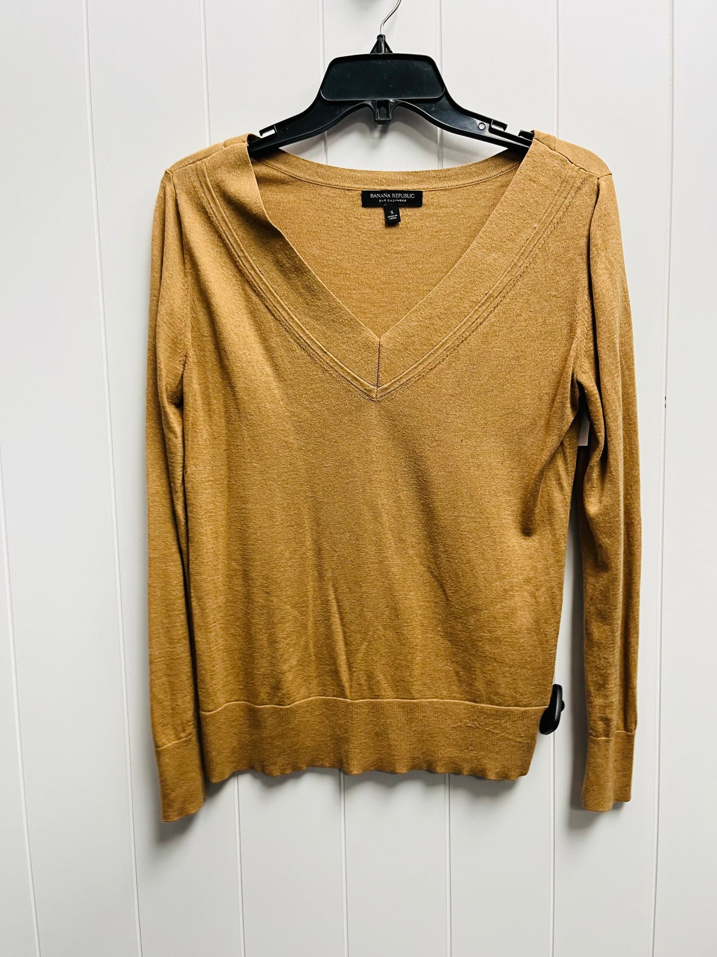 Brown Sweater Cashmere Banana Republic, Size S
