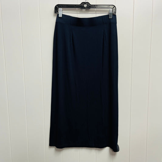 Navy Skirt Midi Eileen Fisher, Size Xs