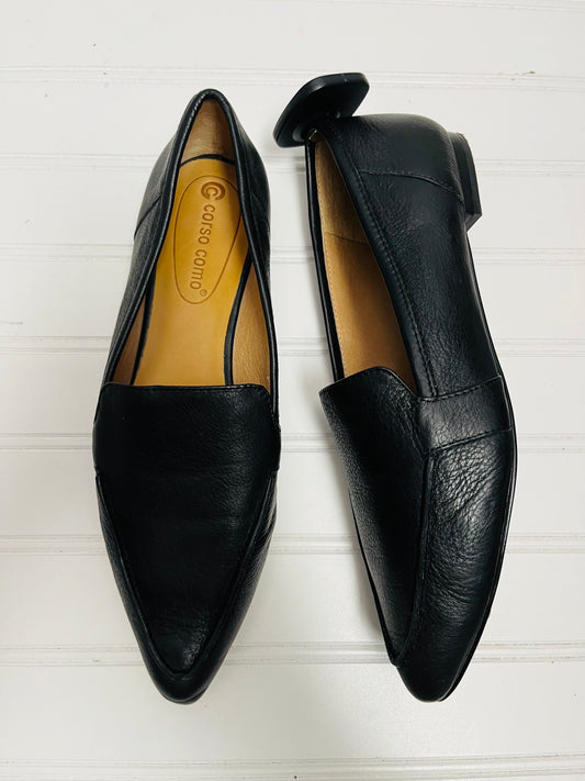 Black Shoes Flats Corso Como, Size 7.5
