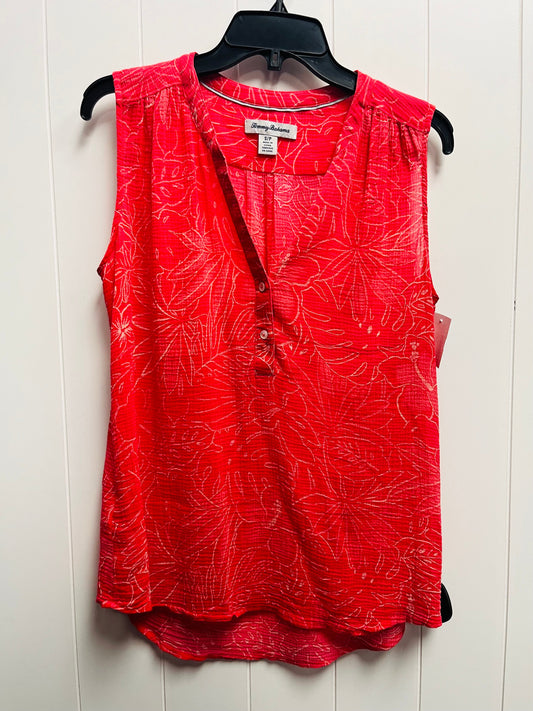 Red & Yellow Top Sleeveless Tommy Bahama, Size Xl