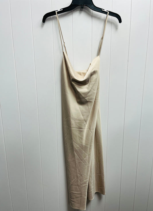 Tan Dress Casual Short Express, Size Xl