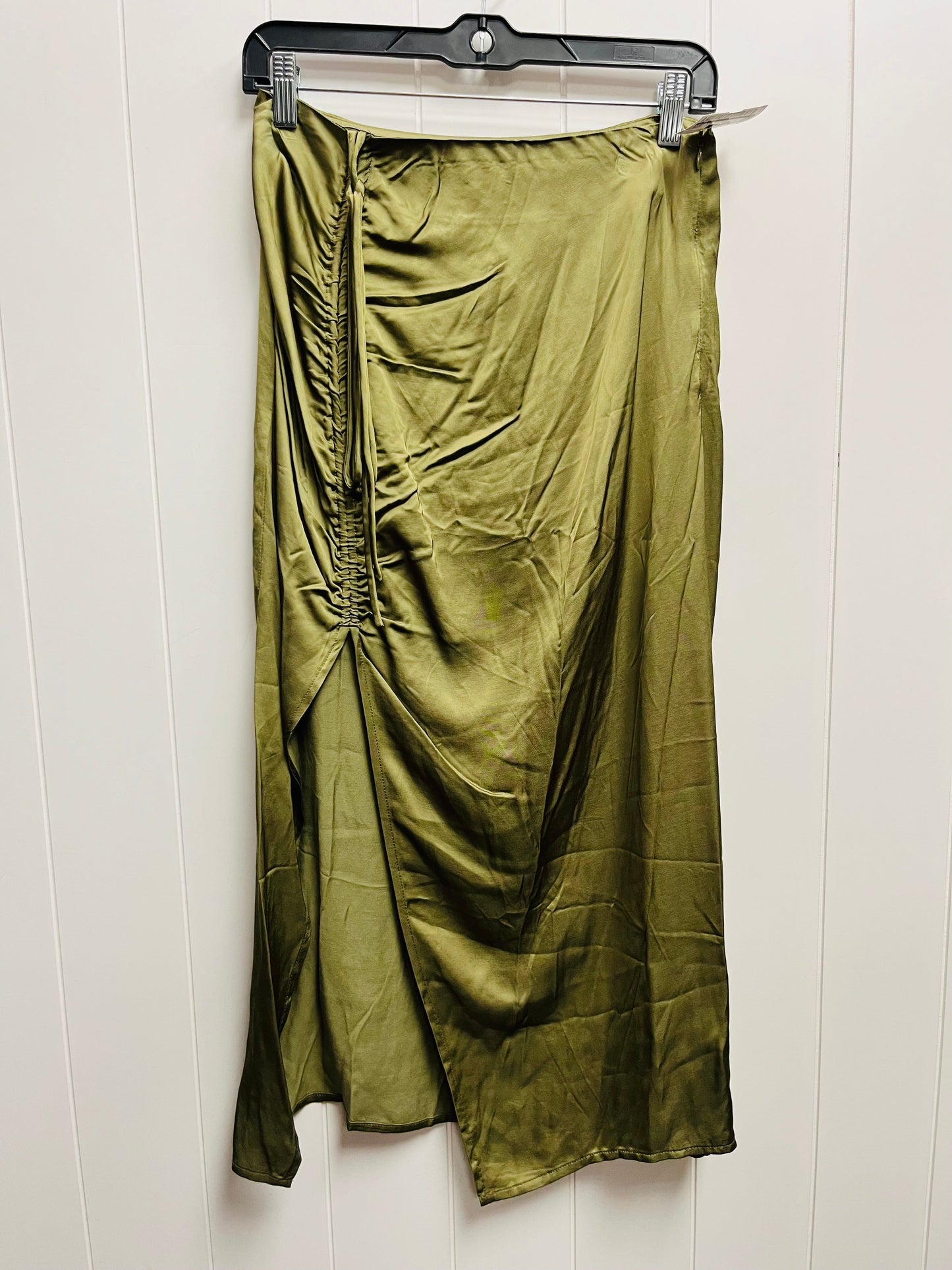 Green Skirt Midi Astr, Size M