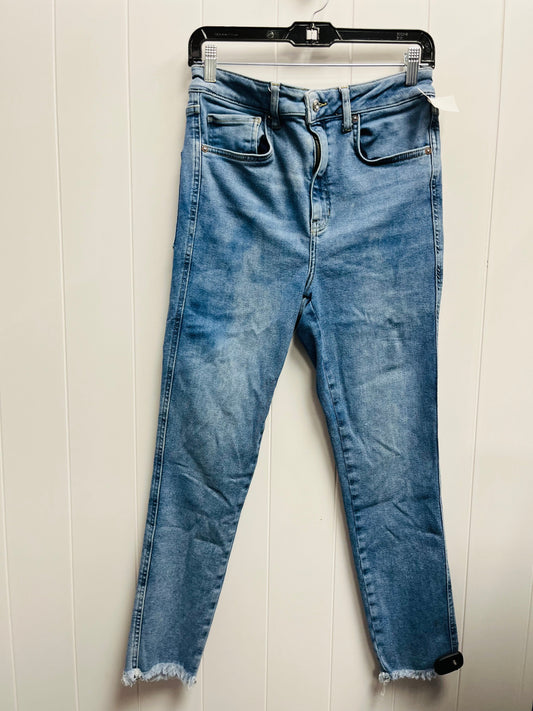 Jeans Skinny By We The Free In Blue Denim, Size: 6