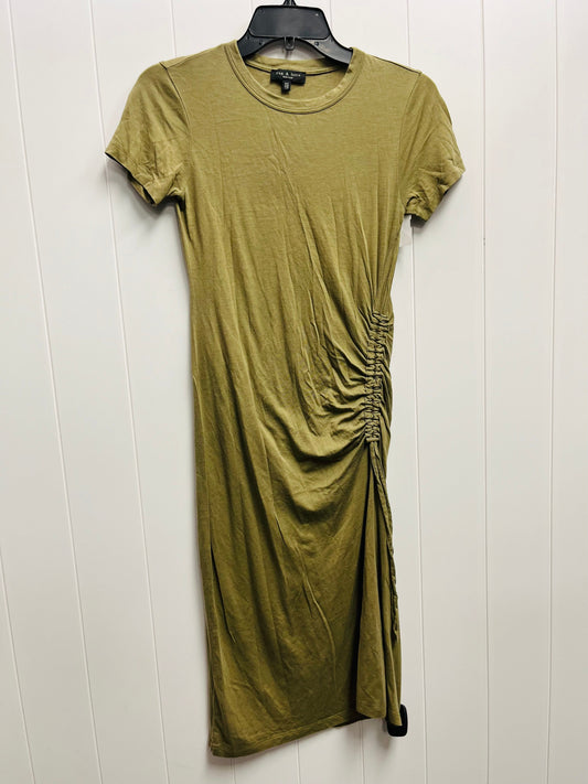 Green Dress Casual Short Rag And Bone, Size Xs