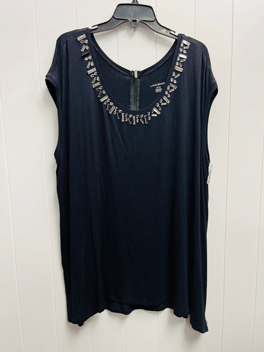 Black Top Short Sleeve Lane Bryant, Size 24