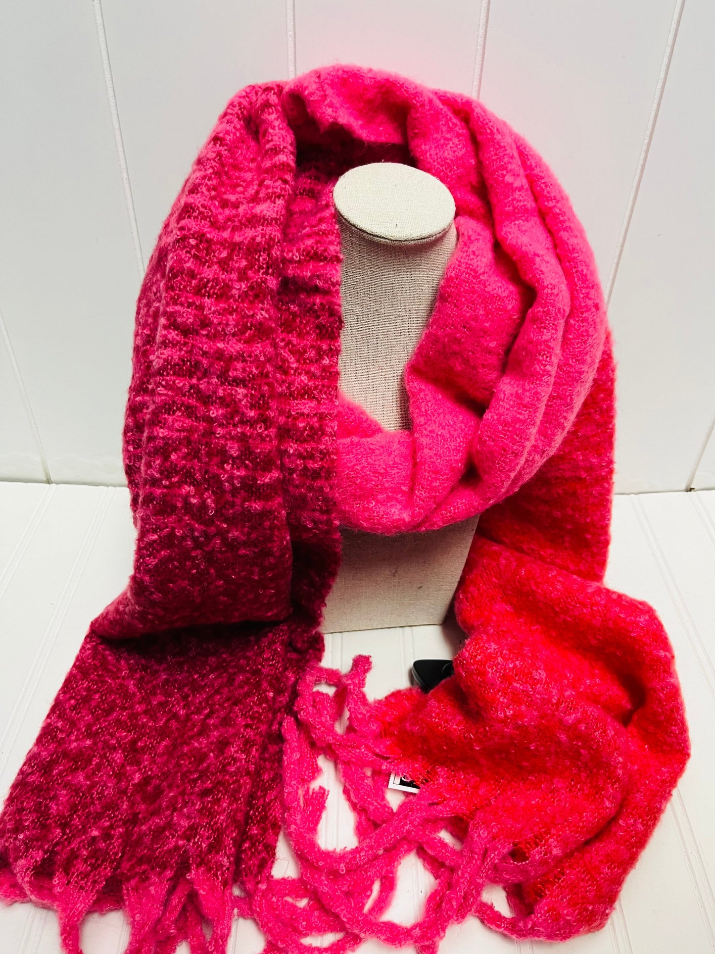 Scarf Winter By Clothes Mentor In Pink