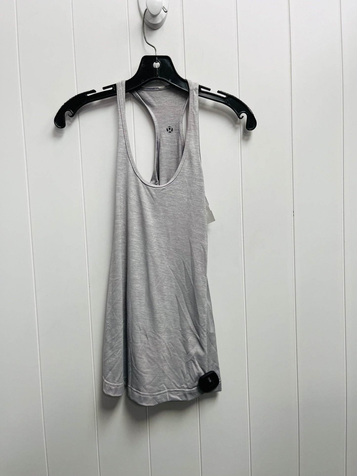 Athletic Tank Top By Lululemon In Grey, Size: Xs