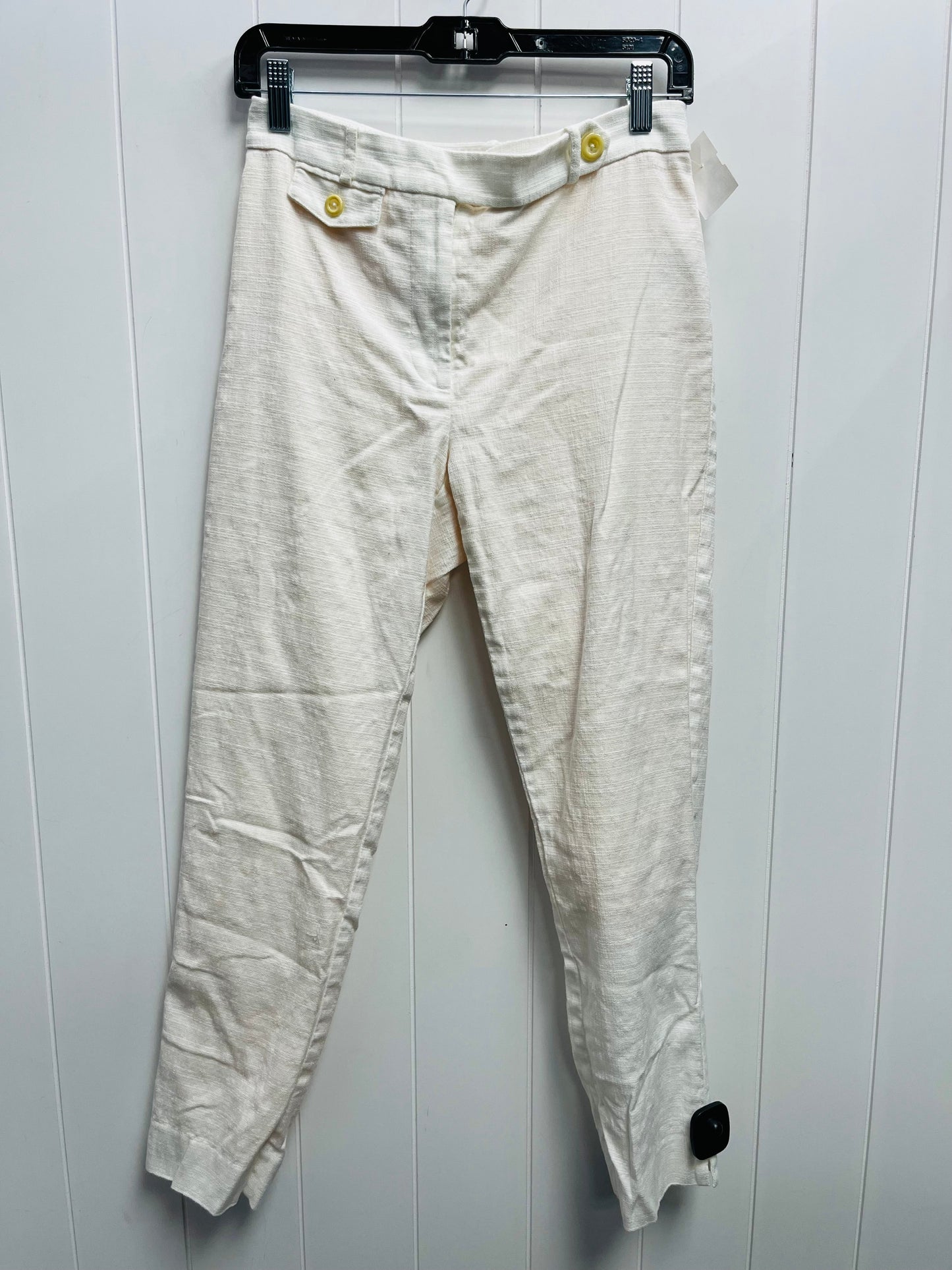 Pants Dress By Anthropologie In White, Size: 6