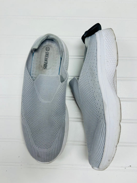 Shoes Flats By DREAM PARIS  In Grey, Size: 8.5