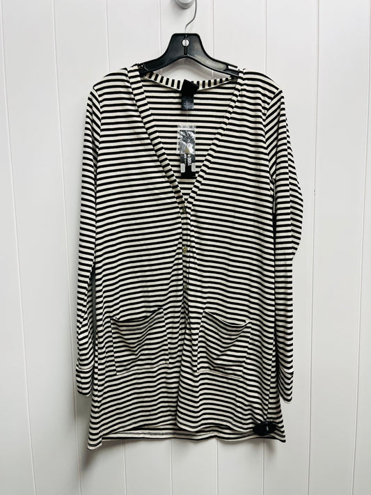 Cardigan By Agnes & Dora In Black & White, Size: M