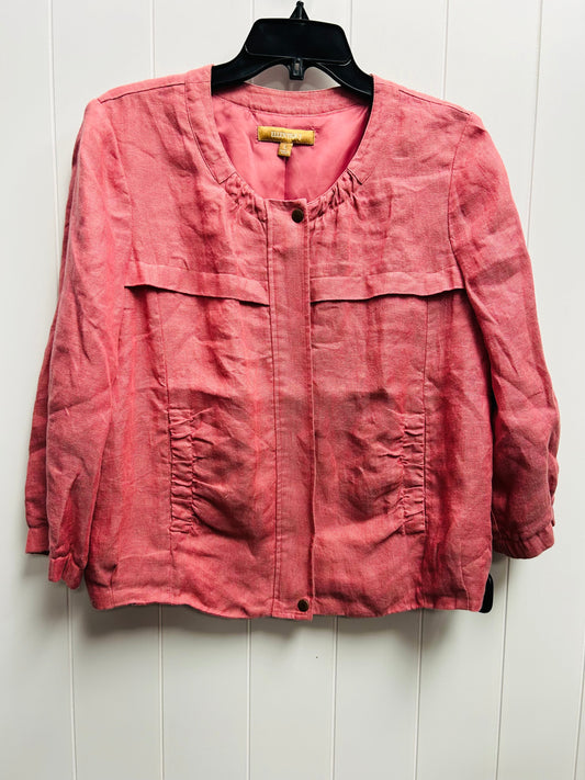 Jacket Other By Ellen Tracy In Pink, Size: L