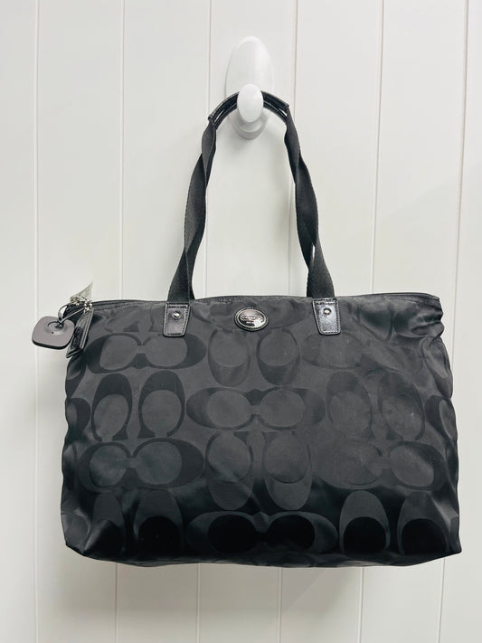 Tote Designer By Coach, Size: Medium