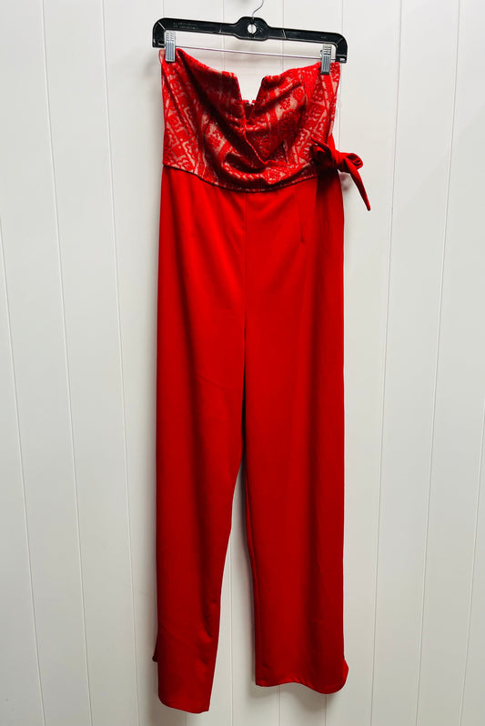 Jumpsuit By Mi Ami In Red, Size: L