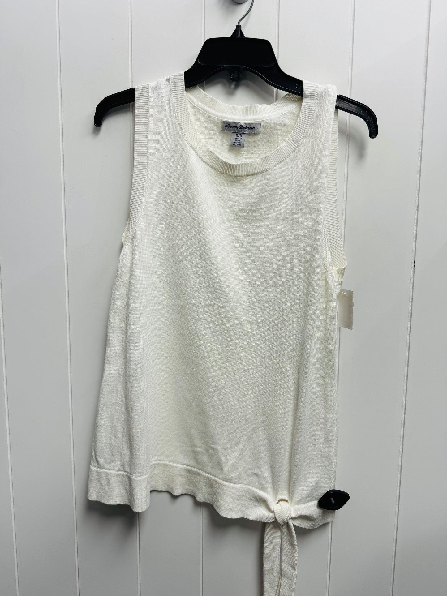 Top Sleeveless By Tommy Bahama In White, Size: M