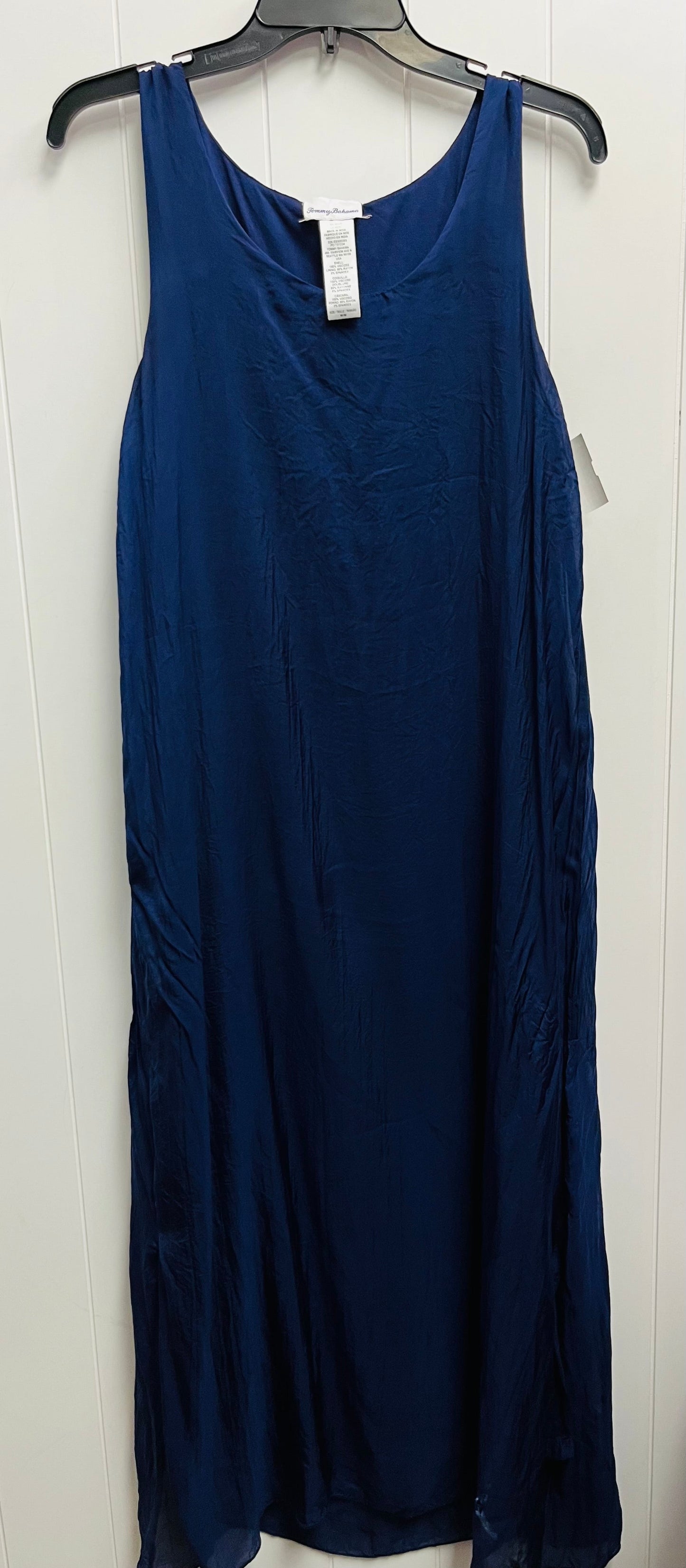 Dress Casual Maxi By Tommy Bahama In Navy, Size: M