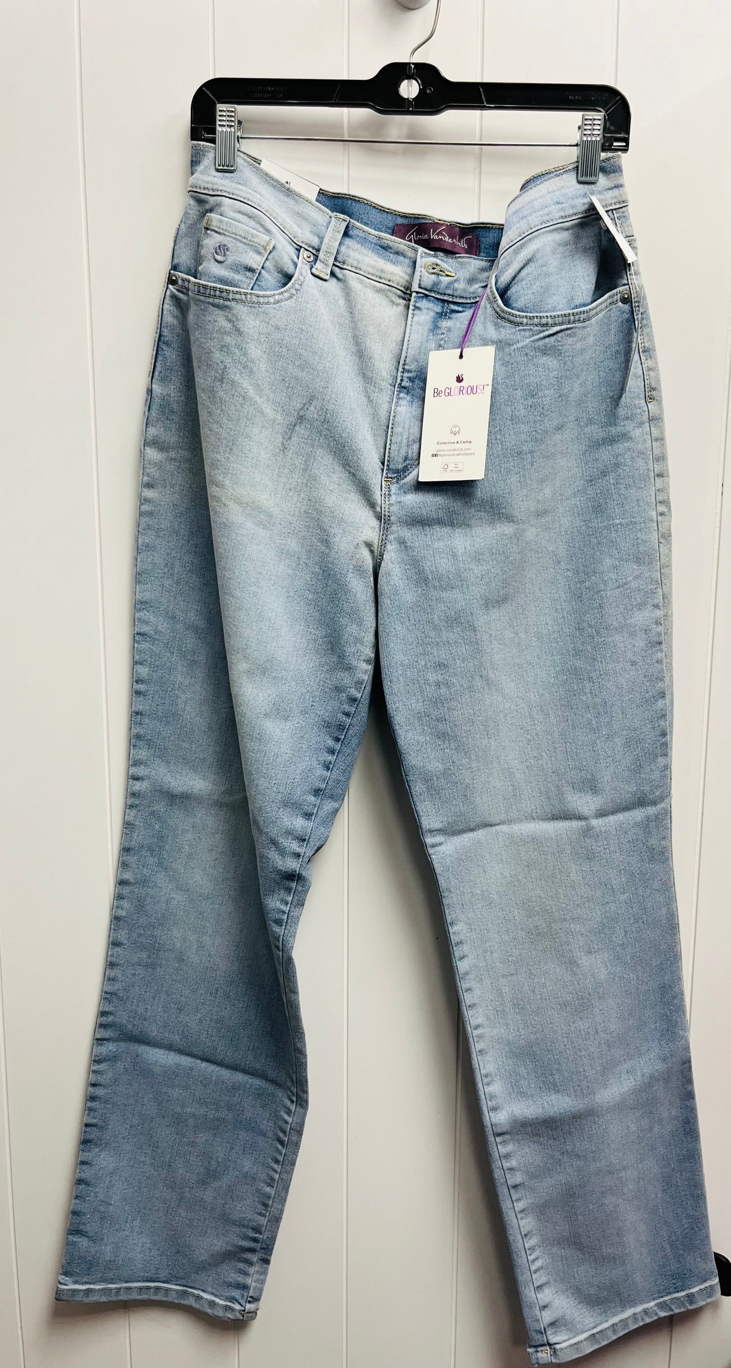 Jeans Boyfriend By Gloria Vanderbilt In Blue Denim, Size: 14