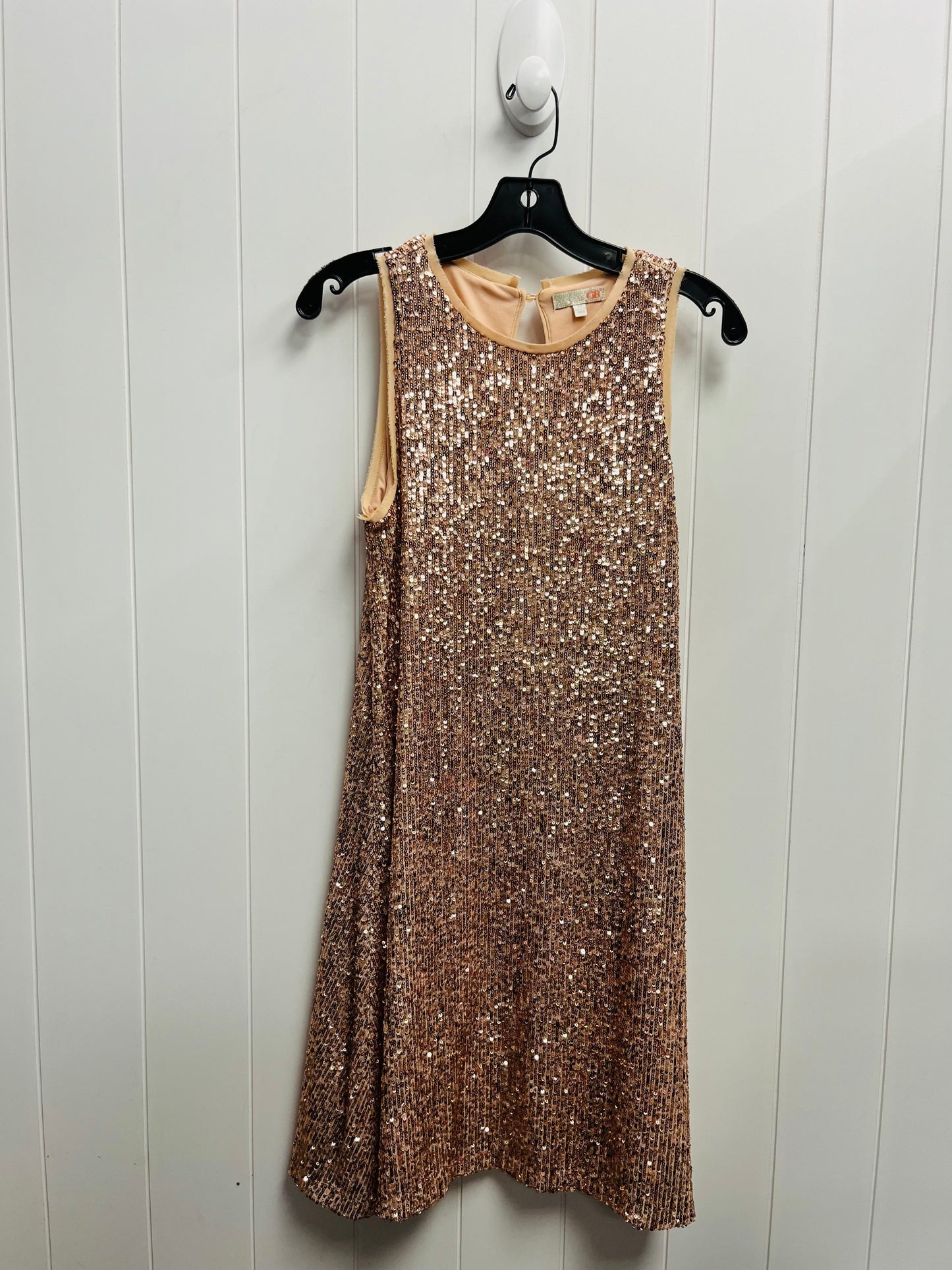 Dress Party Short By Gianni Bini In Rose Gold, Size: M