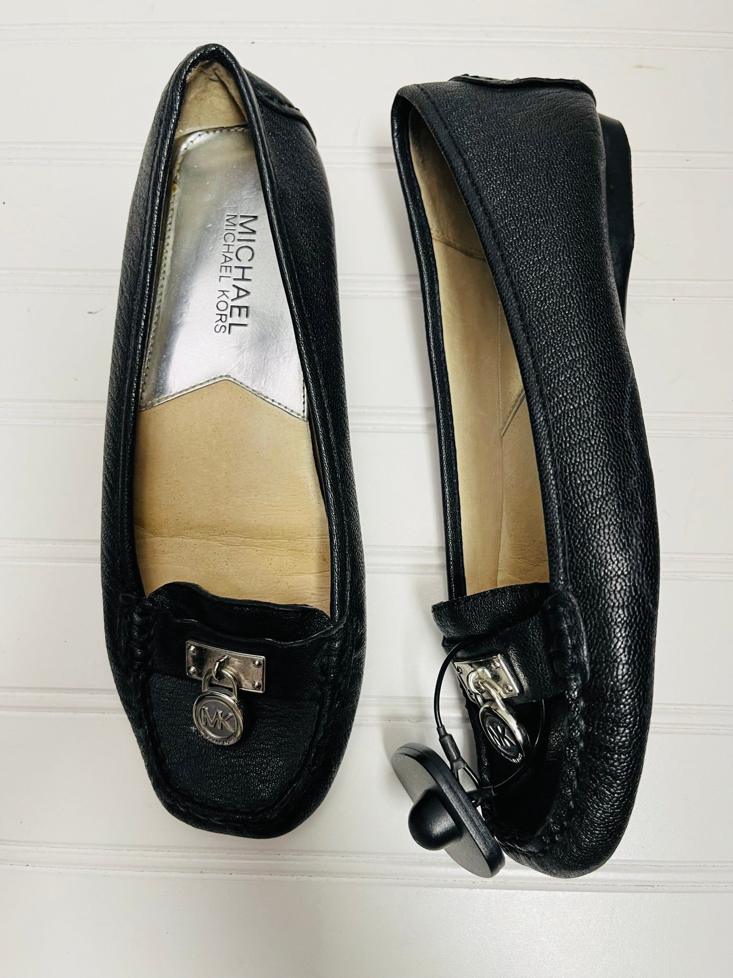 Shoes Flats By Michael By Michael Kors In Black, Size: 6