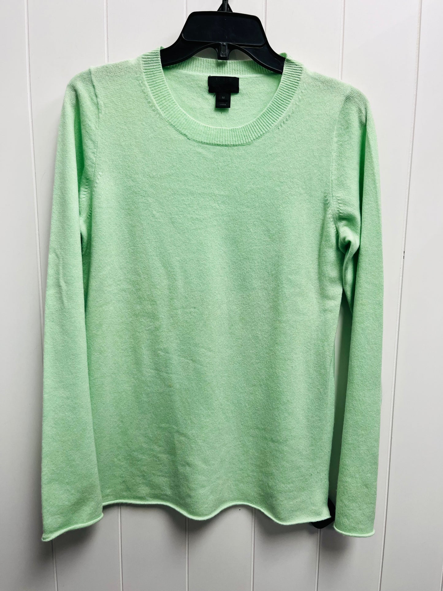 Sweater Cashmere By J. Crew In Green, Size: M