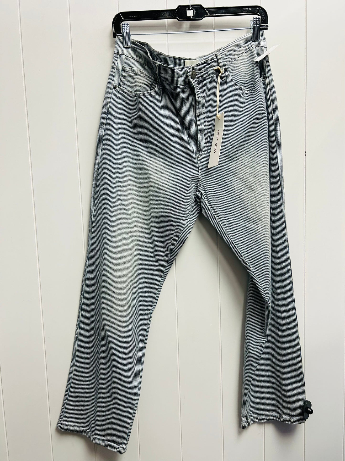 Jeans Straight By Driftwood In Blue & White, Size: 8